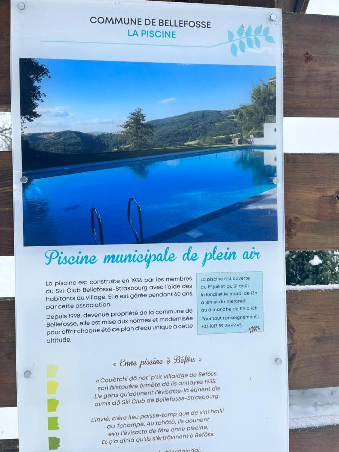 Gite De Montagne -Bellefosse Alsace Exterior foto